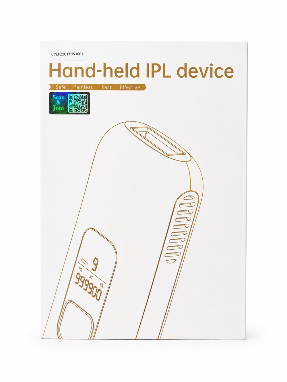 Hand-Held IPL Hair Removal Device – New & Sealed